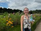 A picture of me in the gardens at Versailles 