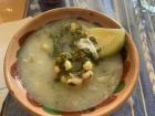 Handmade vegetable soup from Teotitlan del Valle