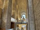 The interior of this library at the University of Pompeu Fabra used to be underwater because it was a water storage space, but it was architecturally repurposed