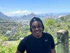 This is me with a great view of Rio de Janeiro. I just wanted to show what beautiful views I see day to day