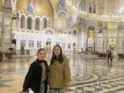 My American friends came all the way from Ohio to visit me! Here they are in the Saint Sava Temple in Belgrade