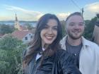My friend Devon and I in Zemun, part of Belgrade across the Danube river