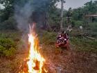 Timor Leste doesn't have a garbage service on the island, so they just burn all of their trash 