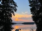 This is the same lake with a pretty sunset of one of my first nights living there