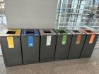 Trash sorting option 2 at the airport