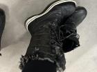 Boots I thrifted to help be able to walk through the high snow
