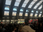 Busy day in Milan Centrale 