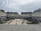 A view of the "Place du Parlement" from inside the main building 