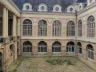 The courtyard inside the Parliament building