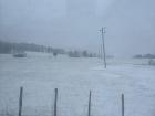 It was snowing in Bosnia this April!