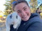 Here's the bunny I met in Shimla!