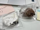 Chapssaltteok (sweet sticky rice cakes) with sweet fillings