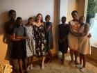 Me with some of my Maasai scholars in Tanzania