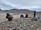 Sampling some river water