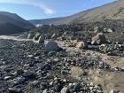 The final rocky stretch of the hike