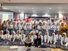 Students at local high school SMK Negeri 5 in Pontianak.