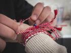 People will traditionally tie it onto their loved ones