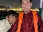 Omesh and my friend Sumin