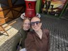 Here are me and my American friend, Olivia, in Trabzon!