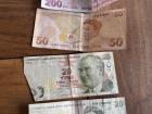 Here is some Turkish money!