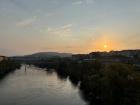 A view from my walk to school from the Roman Bridge or Ponte Romano