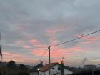 El atardecer, or sunset, in one of the villages where I tutor a family