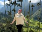 Popular photo opportunity in Valle de Cocora, Cocora Valley