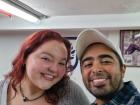 Alejo and I at my students' Valentine's Day celebration