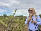 The incredibly kind guide who showed us through the Tatacoa Desert