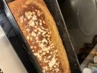 The bizcocho de gofio cake, fresh out of the oven!