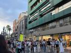 An anti-tourism protest