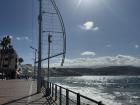 The boardwalk on a sunny day