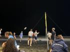 Action shot of Sunday night volleyball