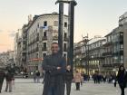 John in the center of Vigo