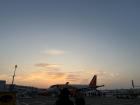 In Europe, you walk on the actual tarmac to your plane!