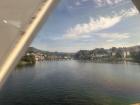 The view from the train to Santiago de Compostela