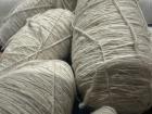 Detail of local hand-spun cotton. 