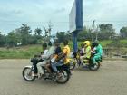 Drivers pack men, women and children on their motorcycles (okada) for efficiency, but at what cost? 