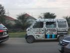 Many cars here are older vehicles, but this owner decided to add his own personal touch!