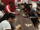 One of my favorite monthly activities is game night with my students! We play word games like scarbble and Bananagrams!