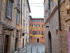 There are many Christmas lights in the city of Perugia!