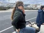 Biking by the ocean!