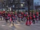 Performers dancing at Carnaval