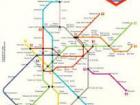 The 12 standard metro lines in Madrid