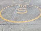 The 'S' in this circle stands for "sismo," or earthquake. This circle is a safe spot for 4A to go in the case of an earthquake. Each class has a designated earthquake circle! Rather than school shooting drills, Peruvian students have earthquake drills.