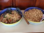 Comida chifa / Chinese-Peruvian fusion food. La comida chifa is also very common in Peru.