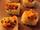 Sushi Nikkei. Nikkei food is a Japanese-Peruvian fusion of food. Peru holds the second-largest Japanese diaspora in South America, so nikkei food is common to find.