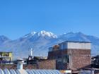 My view of the Chachani Volcano from my apartment window