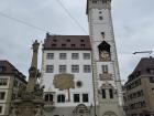 Würzburg’s beautiful old Rathaus, or city hall; I especially like the gold detailing and painting on the side of the building