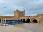 Despite the hustle and bustle of the fisherman returning from their catch, the harbor of Essouira is filled with a sense of peace and calm